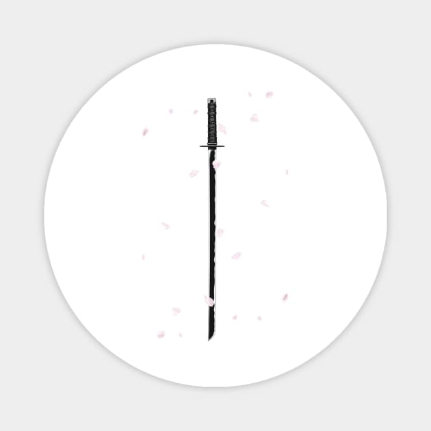 Samurai Sword Magnet by hitext